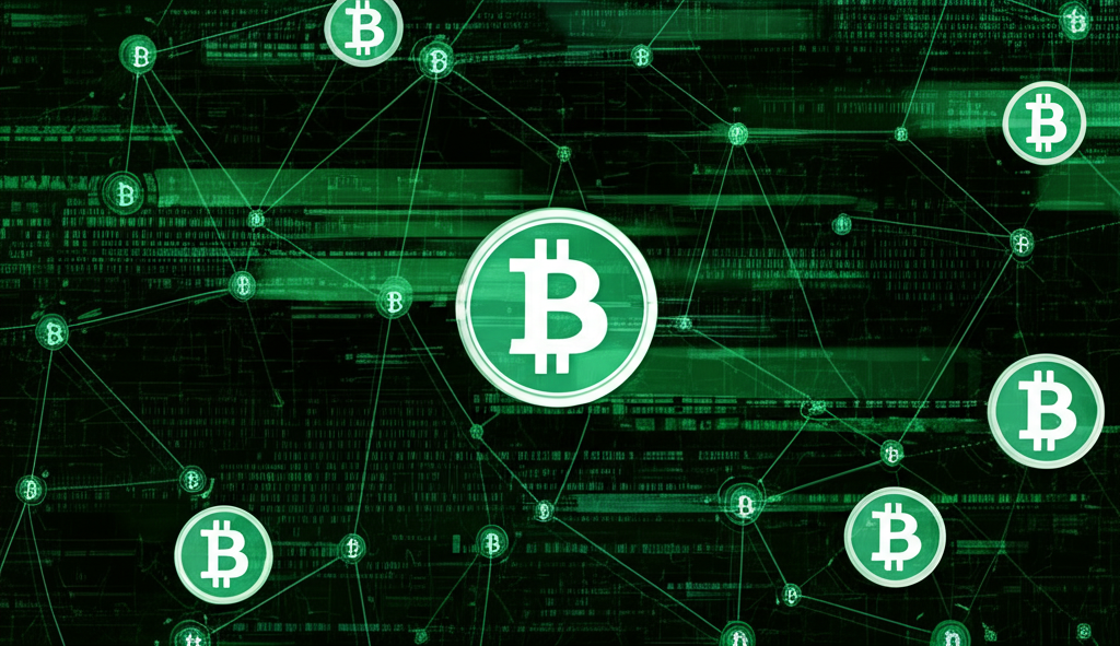 Bitcoin network visualization